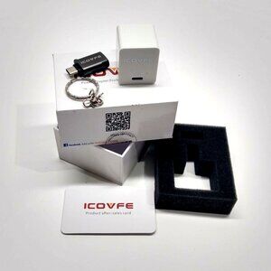 ICOVFE Pro Butler PD Charger 18W USB-C Model R5401 Compact & Portable / Keychain